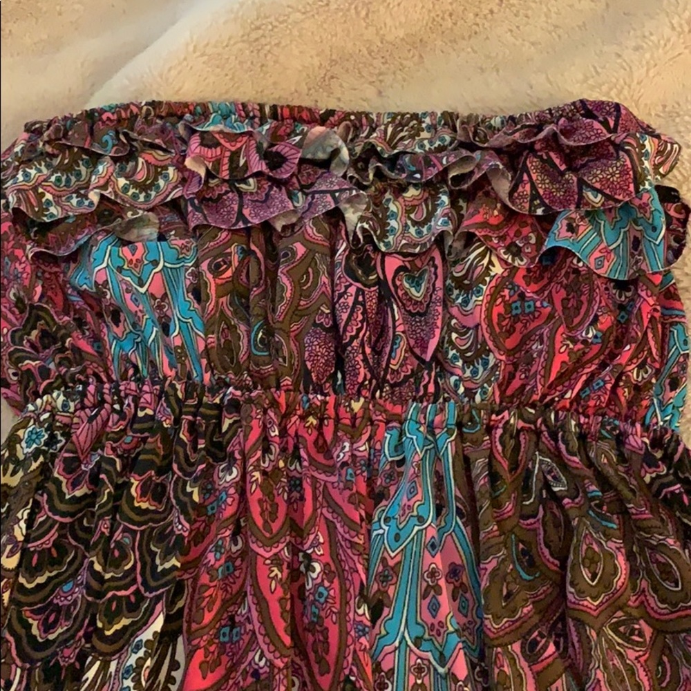 Strapless dress - Picture 2 of 5